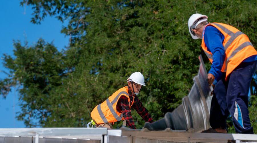 Roof repair in Little Compton, RI